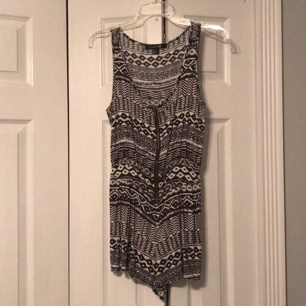 Tribal Print Romper